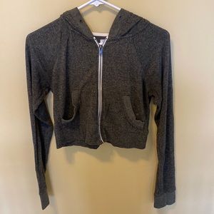 Out From Under Cropped Zip-Up